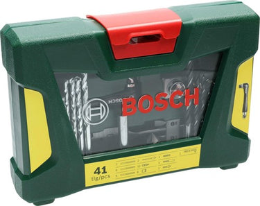 Bosch accessoires bosch v-line 41-delige borenset - voor hout, metaal steen - geschikt voor alle merken
