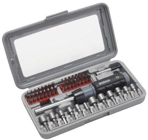 Load image into Gallery viewer, Bosch accessoires 46-delige schroevendraaierset - 2607019504
