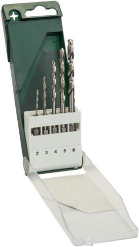Load image into Gallery viewer, Bosch accessoires 5-delige metaalborenset hss-g met zeskantschacht - 2609255127
