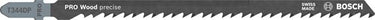 Bosch accessoires 5 x precision voor hout decoupeerzaagblad t344dp - 2608633a36