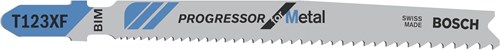 Load image into Gallery viewer, Bosch accessoires 5x progressor voor metaal decoupeerzaagblad t123x - 2608638473
