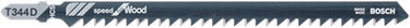 Bosch accessoires 5x speed voor hout decoupeerzaagblad t344d - 2608633a34
