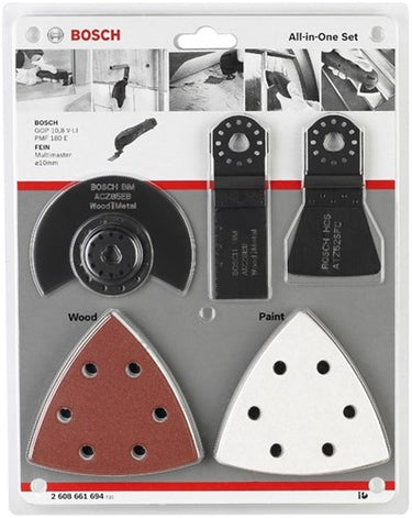 Bosch accessoires accessoireset 1 hout metaal | 2608661694