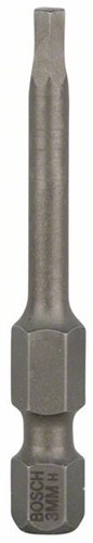 Bosch accessoires bit extra-hard hex 3, 49 mm 3st - 2607001732
