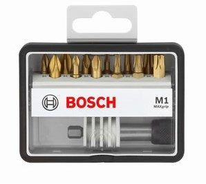Bosch accessoires bitset max grip 1 | robustline | 13-delig | 2607002577 - 2607002577