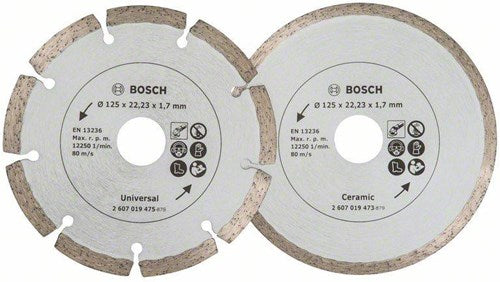 Load image into Gallery viewer, Bosch diamantschijven - voor bouwmaterialen - 2-delig - 125 mm
