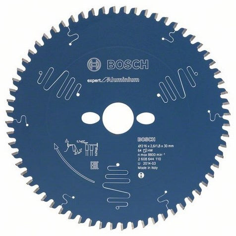 Load image into Gallery viewer, Bosch accessoires cirkelzaagblad expert for aluminium 210x30x2.6 1.8x54t - 2608644109
