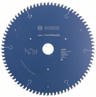 Bosch accessoires cirkelzaagblad expert for multimaterial k v 254x30x2.4 1.8 80t - 2608642528