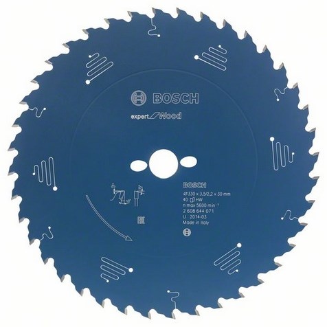 Load image into Gallery viewer, Bosch accessoires cirkelzaagblad expert for wood 160x20x2.2 1.6x24t - 2608644016
