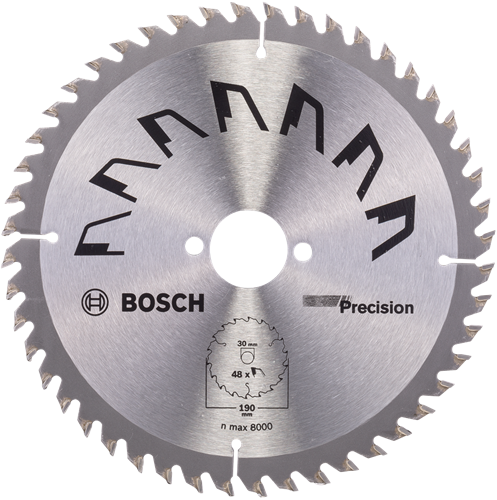 Bosch accessoires cirkelzaagblad precision 190x2x30 -,t48 - 2609256870
