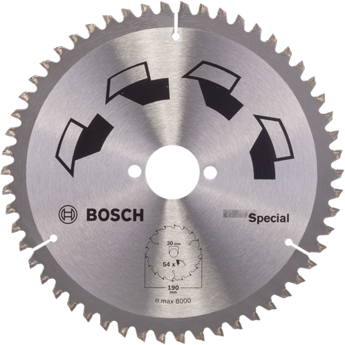 Afbeelding laden in galerijviewer, Bosch accessoires bosch cirkelzaagblad special 190 x 2 x 30 mm - t54

