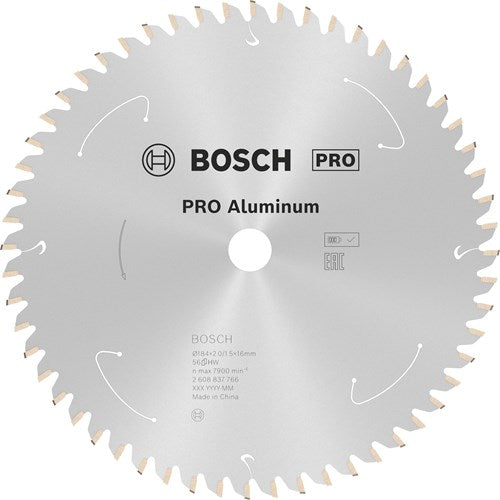 Bosch accessoires cirkelzaagblad st aluminium 184x16x2 1.5x56t - 2608837766