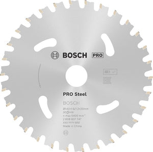 Bosch accessoires cirkelzaagblad | standard for steel | 140 mm | t30 2608837747