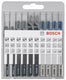 Bosch accessoires decoupeerzaagbladen | voor hout en metaal | 10-delig | 2607010630 - 2607010630