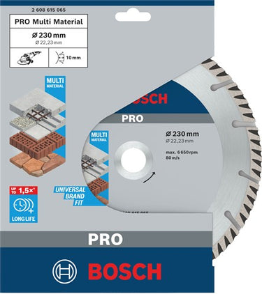 Bosch accessoires diamantschijf prof universal 230 22,23