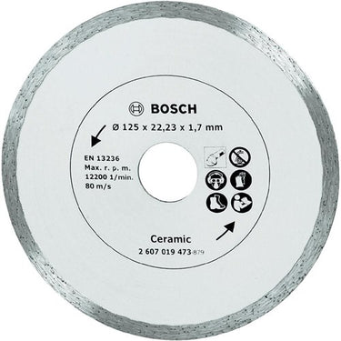 Bosch accessoires bosch diamanstschijf 125 mm - tegels