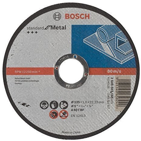Load image into Gallery viewer, Bosch Prof doorslijpschijf recht metaal 125 mm
