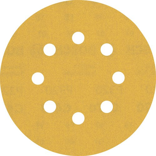 Load image into Gallery viewer, Bosch accessoires expert c470 schuurpapier voor excenterschuurmachines 125 mm, 8 gaten, k320 50-delig - 1 stuk(s) - 2608900915
