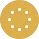 Bosch accessoires expert c470 schuurpapier voor excenterschuurmachines 125 mm, 8 gaten, k320 50-delig - 1 stuk(s) - 2608900915