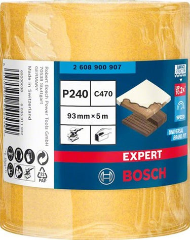 Bosch accessoires bosch expert c470 schuurpapierrol voor handschuren 93 mm x 5 m g ...