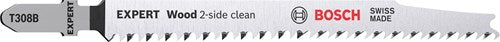 Load image into Gallery viewer, Bosch accessoires expert decoupeerzaagblad t308b 2st wood 2-side clean - 2608901711
