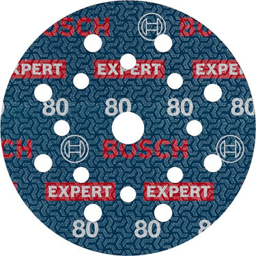 Bosch accessoires bosch professional expert schuurschijf 125mm p80 ve=6 - 2608902400