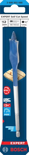 Bosch accessoires expert speedboor self cut speed | zeskantschacht | 12 x 152 mm - 2608902088