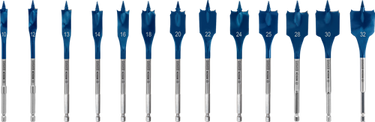 Bosch blauw bosch accessoires expert speedborenset self cut speed | 13-delig | 10, 12, 13, 14, 16, 18, 20, 22, 24, 25, 28, 30, 32 mm - 2608902112