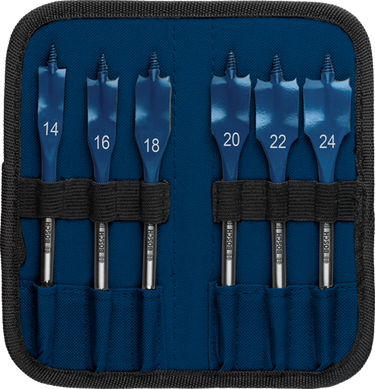 Bosch blauw bosch professional expert speedborenset 6-delig - 2608902108