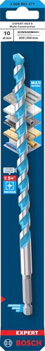 Afbeelding laden in galerijviewer, Bosch accessoires expert universeelboor | hex-9 | multiconstruction | 10x200x250 - 2608902271
