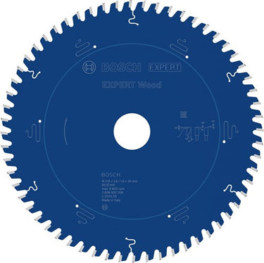 Bosch accessoires expert wood cirkelzaagblad | 216 x 2,6 1,6 x 30 mm | t60 - 2608902208