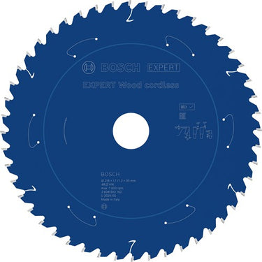 Bosch accessoires expert wood cordless cirkelzaagblad | 216 x 1,7 1,2 x 30 mm | t48 - 2608902162