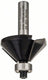 Bosch accessoires fase- v-groeffrees 8 mm, b 11 mm, l 15 mm, g 56 mm, 45° 1st - 2608628352