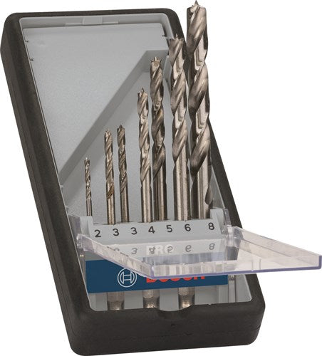 Load image into Gallery viewer, Bosch accessoires houtborenset | robustline | zeskant | 7-delig | 2607019923 - 2607019923
