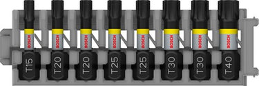 Bosch accessoires impact insert bit 25mm, 8x