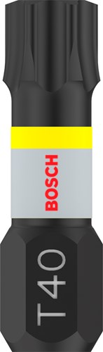 Bosch accessoires impact control t40 25mm | 2 stuks - 2608522478