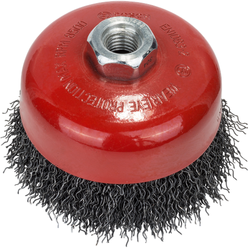 Bosch accessoires komstaalborstel | gegolfde draad | 100 mm - 2609256502