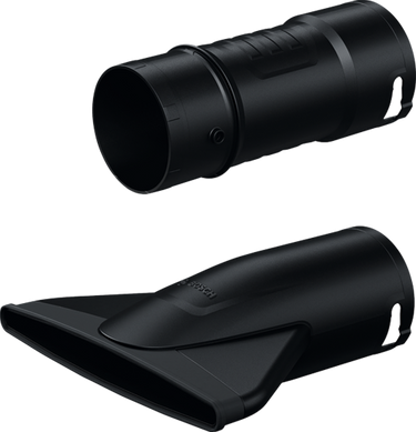 Bosch accessoires bosch professional bladblazer opzetstuk set - 1x rond opzetstuk - 1x vlak opzetstuk