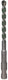 Bosch accessoires multifunctionele boor 6mm sds-quick 2609256913 - 2609256913