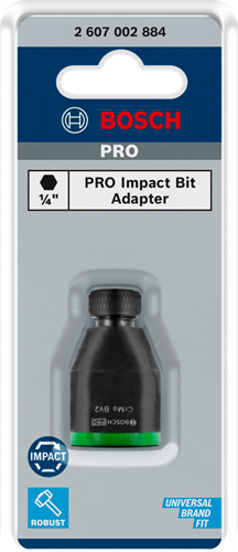 Load image into Gallery viewer, Bosch accessoires pro impact-bitadapter | 1 2 - 2607002884
