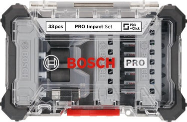 Bosch accessoires bosch professional pro impact schroefbitset 33-delig - 2608521u76