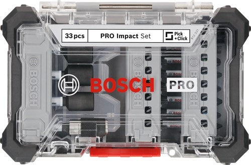 Afbeelding laden in galerijviewer, Bosch accessoires bosch professional pro impact schroefbitset 33-delig - 2608521u76
