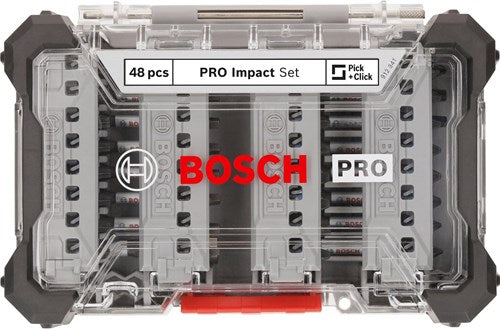 Afbeelding laden in galerijviewer, Bosch accessoires bosch professional pro impact schroefbitset 48-delig - 2608521u88
