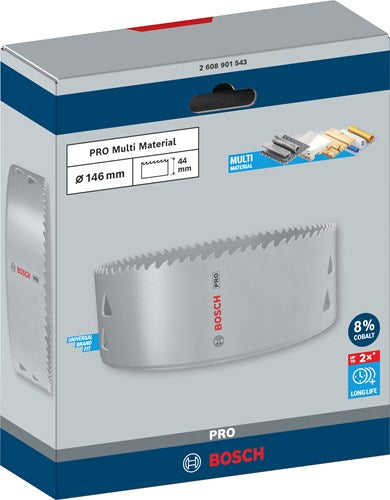 Load image into Gallery viewer, Bosch accessoires pro multi material gatzaag | 146 mm | met schroefdraad - 2608901543
