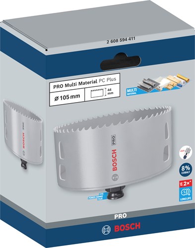 Load image into Gallery viewer, Bosch accessoires bosch pro multi materiaal pc plus gatenzaag 105 mm - 2608594411
