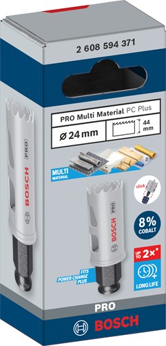 Load image into Gallery viewer, Bosch accessoires pro multi material pc plus gatzaag | 24 mm - 2608594371
