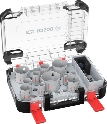 Afbeelding laden in galerijviewer, Bosch accessoires bosch pro multi material pc plus lochsägen-set 14-tlg. - 2608594425
