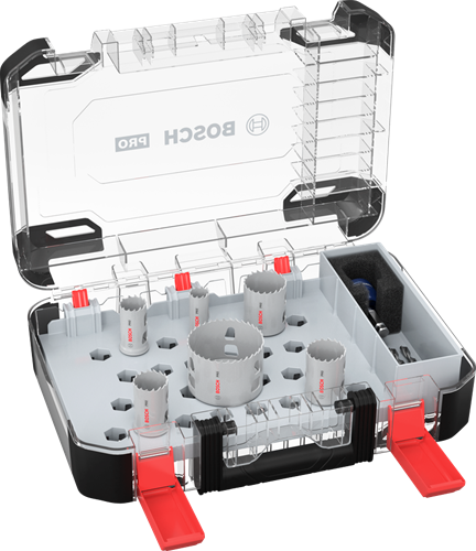 Afbeelding laden in galerijviewer, Bosch accessoires pro multi material pc plus gatzaagset | 9-delig - 2608594424
