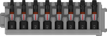 Bosch accessoires bosch pro robertson slagbit r1(x2) r2(x4) r3 (x2) 55 mm 8-delig -...