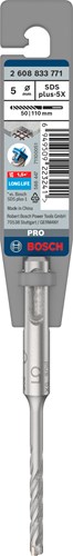 Afbeelding laden in galerijviewer, Bosch accessoires pro sds plus-5x hamerboor | 5 x 50 x 110 mm - 2608833771
